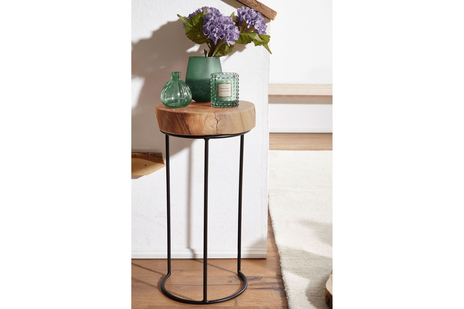 Lachlann Avlastningsbord 28 cm - Brun - Møbler - Bord - Avlastningsbord - Lampebord & sidebord