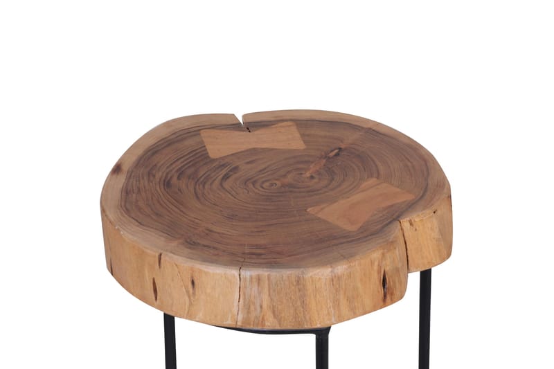 Lachlann Avlastningsbord 28 cm - Brun - Møbler - Bord - Avlastningsbord - Lampebord & sidebord