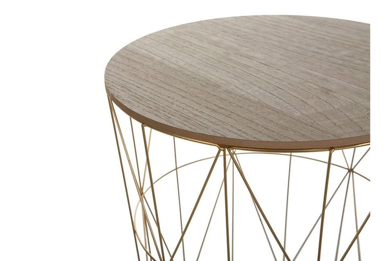 Lanark Avlastningsbord 40 cm - Gull - Møbler - Bord - Avlastningsbord - Lampebord & sidebord