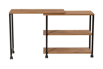 Lantenot Sidebord 76cm - Natur / Svart - Møbler - Bord - Avlastningsbord - Lampebord & sidebord