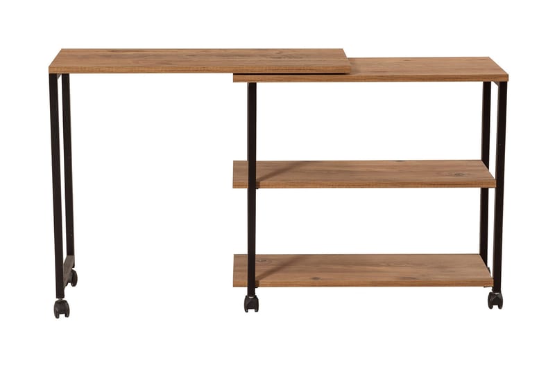 Lantenot Sidebord 76cm - Natur / Svart - Møbler - Bord - Avlastningsbord - Lampebord & sidebord