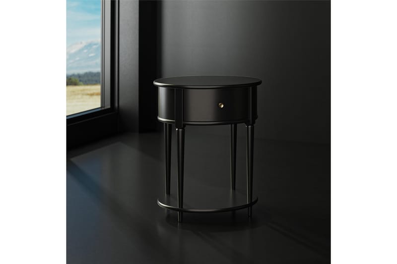 Lazaros Sidebord - Svart - Møbler - Bord - Avlastningsbord - Lampebord & sidebord