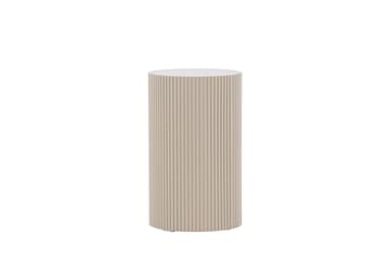 Lenox Sidebord 50 cm - Beige - Møbler - Bord - Avlastningsbord - Konsollbord
