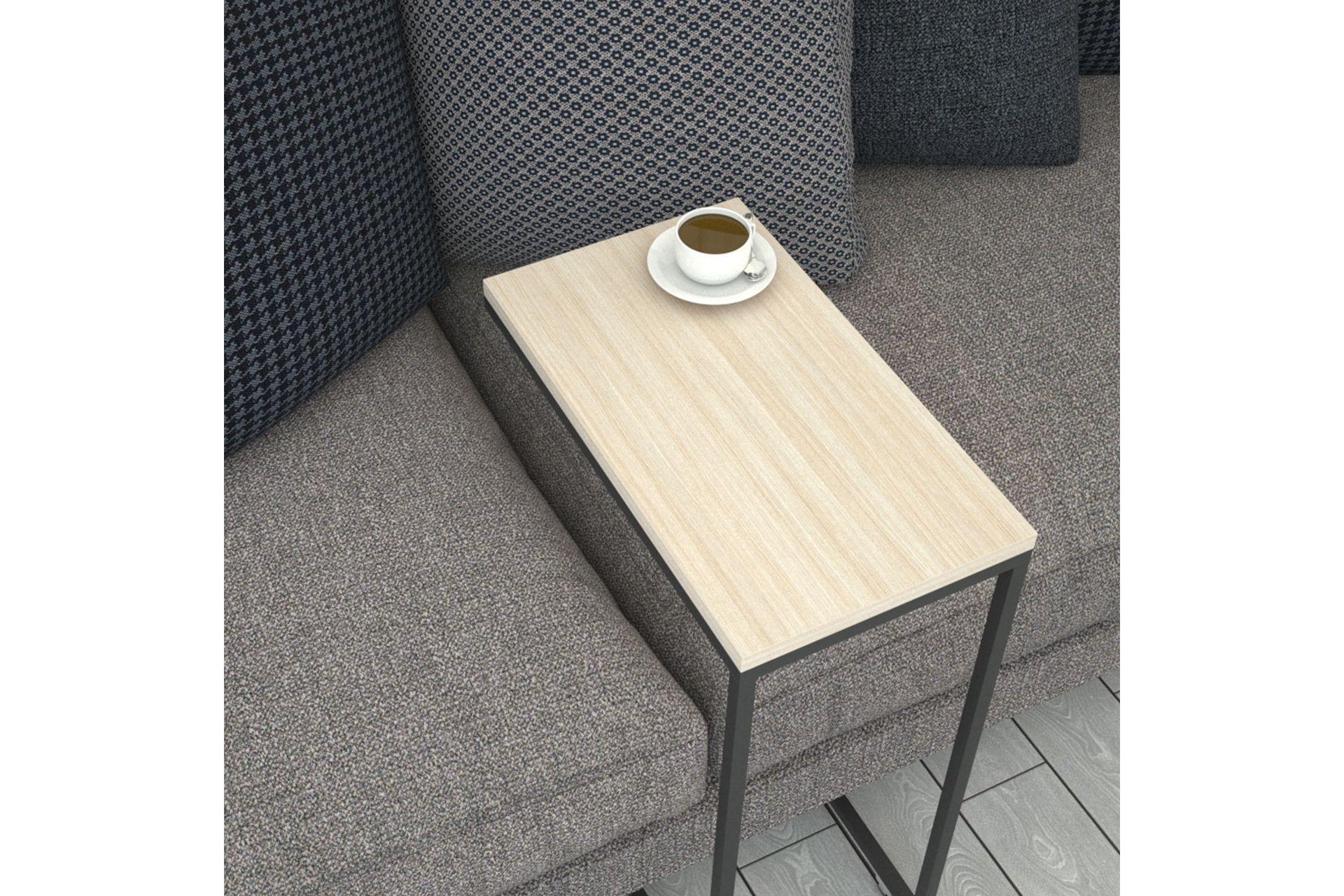 Maddeson Sidebord 46 cm - Beige/Svart - Møbler - Bord - Avlastningsbord - Lampebord & sidebord