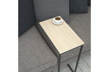 Maddeson Sidebord 46 cm - Beige/Svart - Møbler - Bord - Avlastningsbord - Lampebord & sidebord