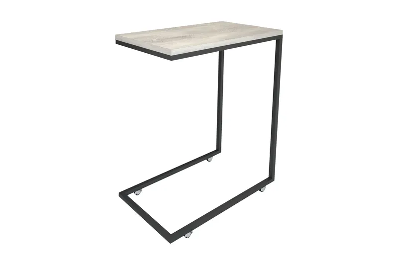 Maddeson Sidebord 46 cm - Lys Natur/Svart - Møbler - Bord - Avlastningsbord - Lampebord & sidebord