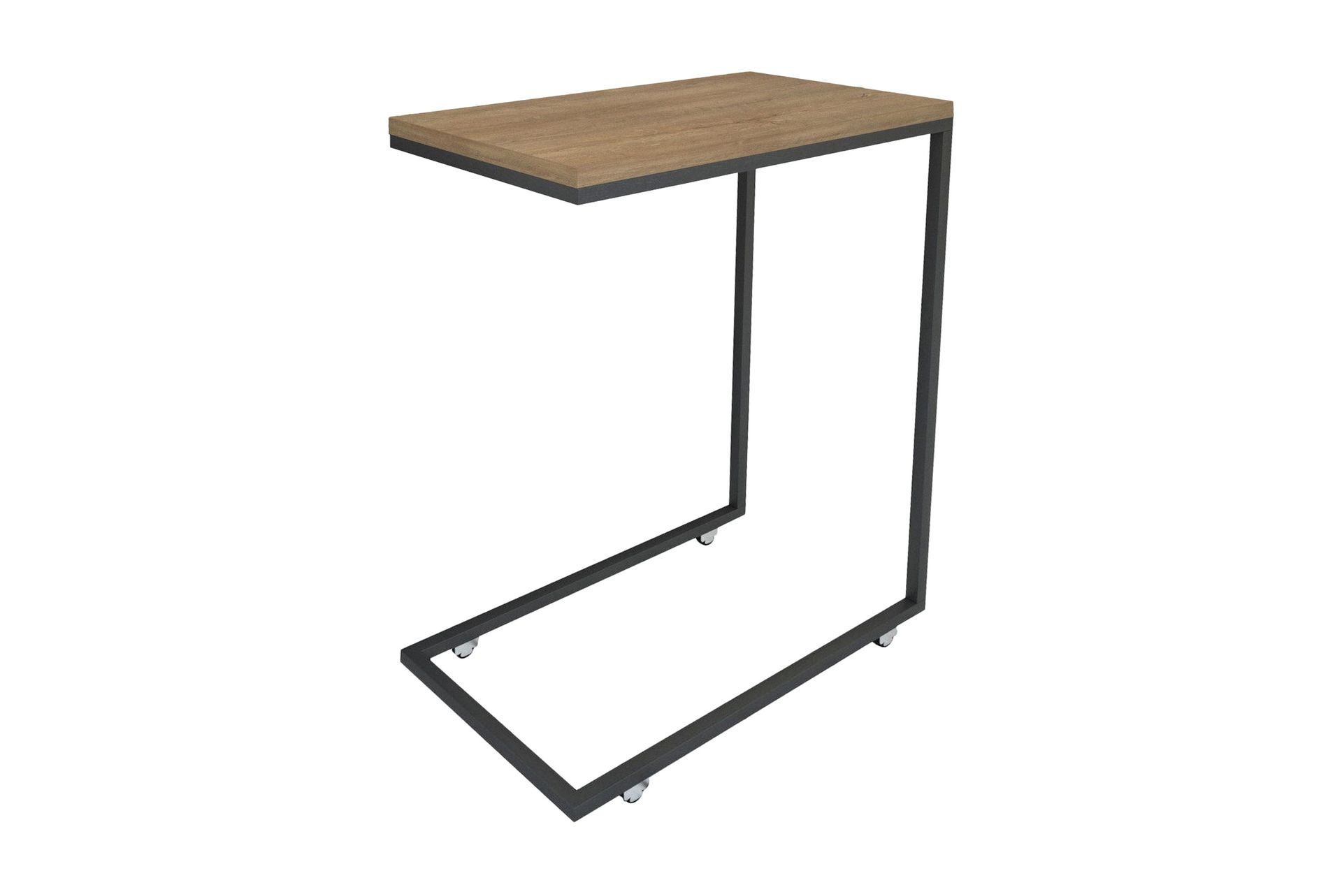 Maddeson Sidebord 46 cm - Mørke Natur/Svart
