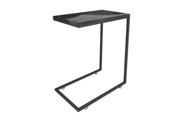 Maddeson Sidebord 46 cm - Svart/Hvit - Møbler - Bord - Avlastningsbord - Lampebord & sidebord