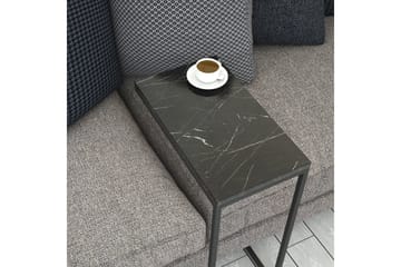 Maddeson Sidebord 46 cm - Svart/Hvit - Møbler - Bord - Avlastningsbord - Lampebord & sidebord