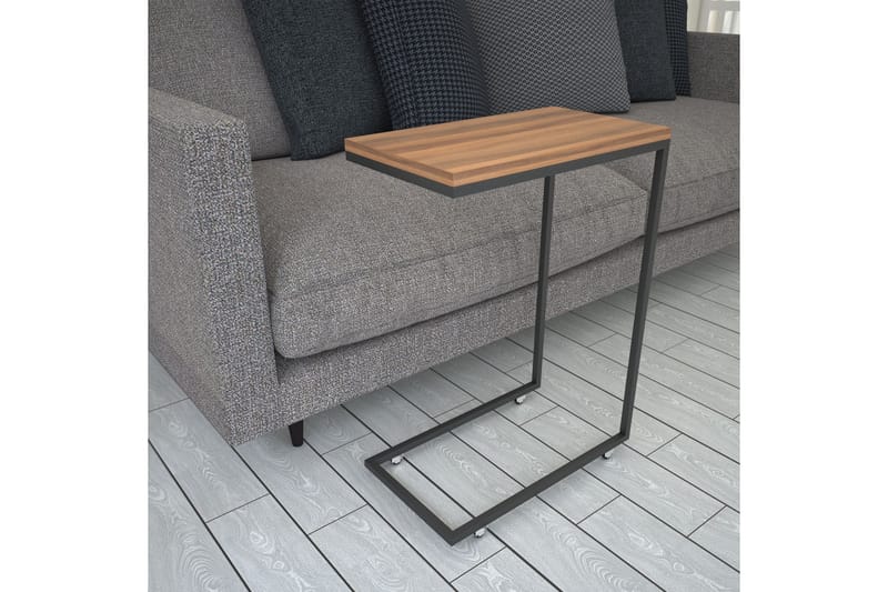Maddeson Sidebord 46 cm - Valnøtt - Møbler - Bord - Avlastningsbord - Lampebord & sidebord
