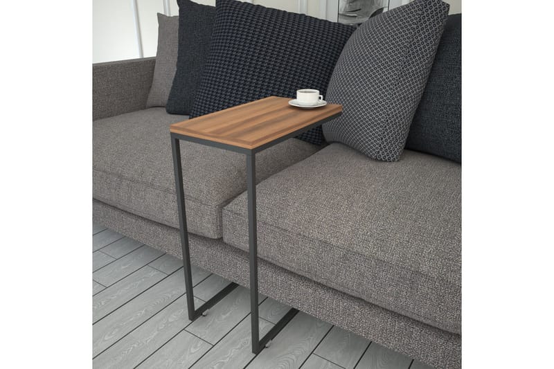 Maddeson Sidebord 46 cm - Valnøtt - Møbler - Bord - Avlastningsbord - Lampebord & sidebord
