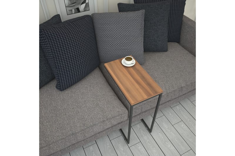 Maddeson Sidebord 46 cm - Valnøtt - Møbler - Bord - Avlastningsbord - Lampebord & sidebord
