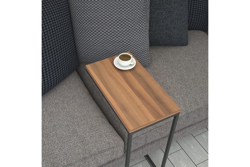 Maddeson Sidebord 46 cm - Valnøtt - Møbler - Bord - Avlastningsbord - Lampebord & sidebord