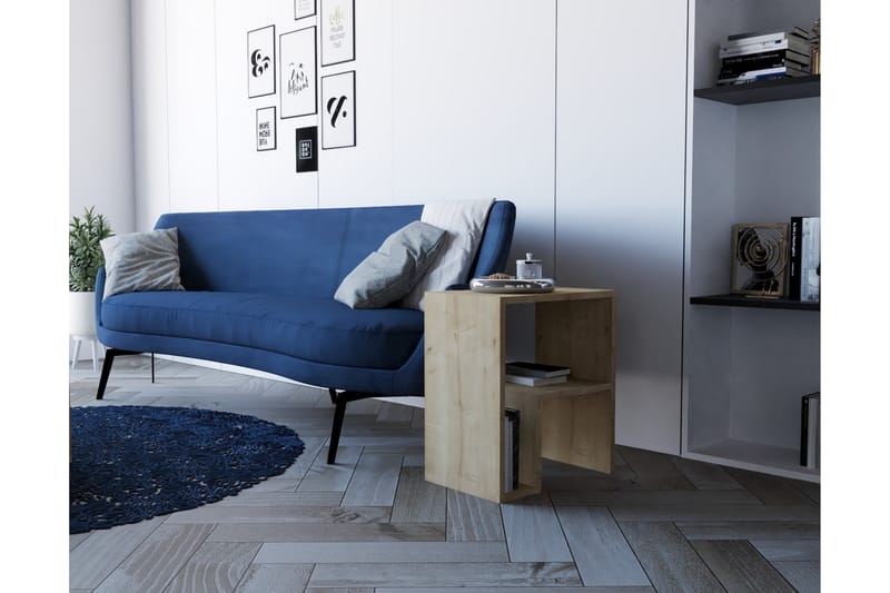 Malem Sidebord 52x45x52 cm - Blå - Møbler - Bord - Avlastningsbord - Lampebord & sidebord