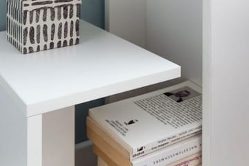 Melindy Avlastningsbord 35 cm - Hvit - Møbler - Bord - Avlastningsbord - Lampebord & sidebord