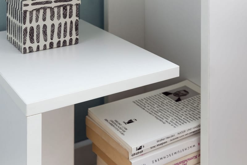Melindy Avlastningsbord 35 cm - Hvit - Møbler - Bord - Avlastningsbord - Lampebord & sidebord