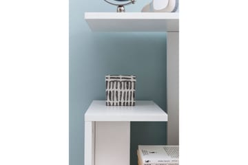Melindy Avlastningsbord 35 cm - Hvit - Møbler - Bord - Avlastningsbord - Lampebord & sidebord