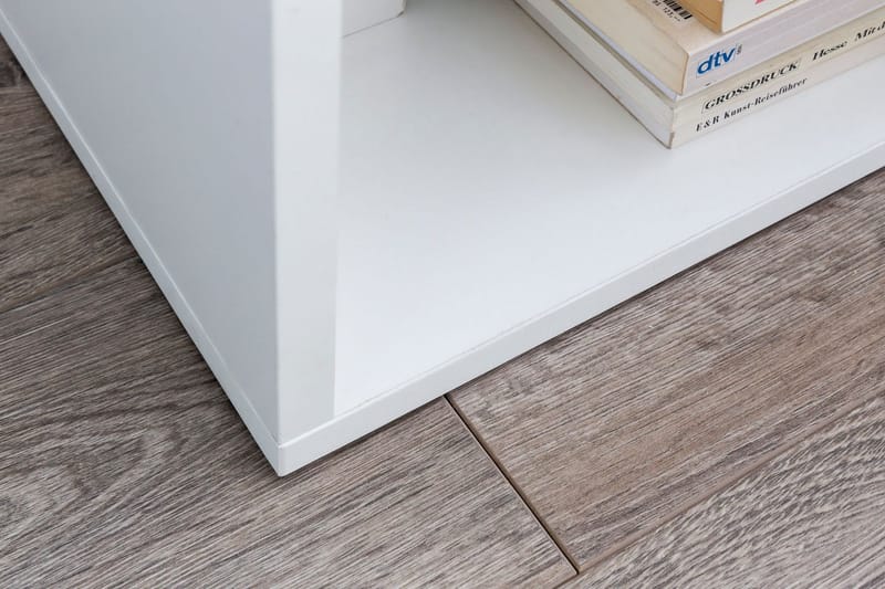 Melindy Avlastningsbord 35 cm - Hvit - Møbler - Bord - Avlastningsbord - Lampebord & sidebord