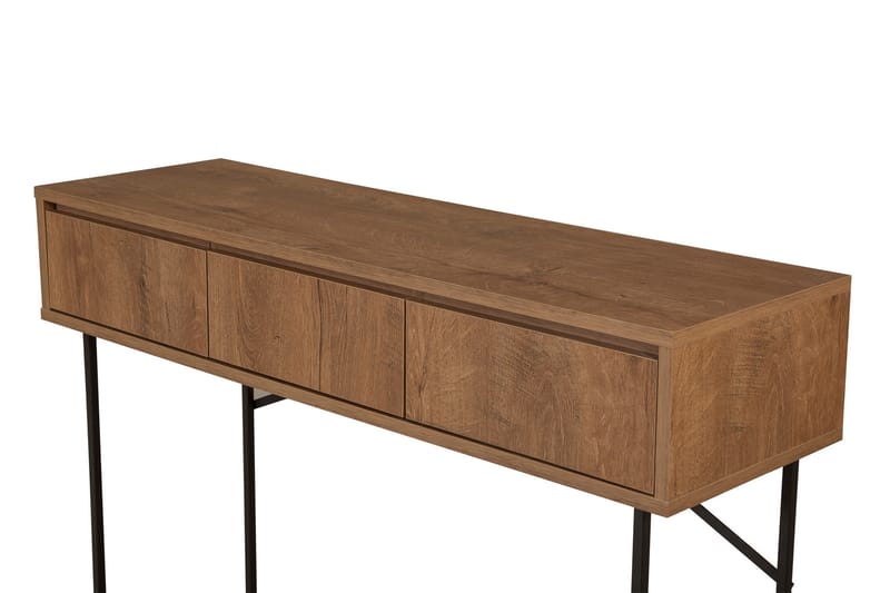 Mijara Sidebord 120 cm - Mørkebrun/Svart - Møbler - Bord - Avlastningsbord - Lampebord & sidebord