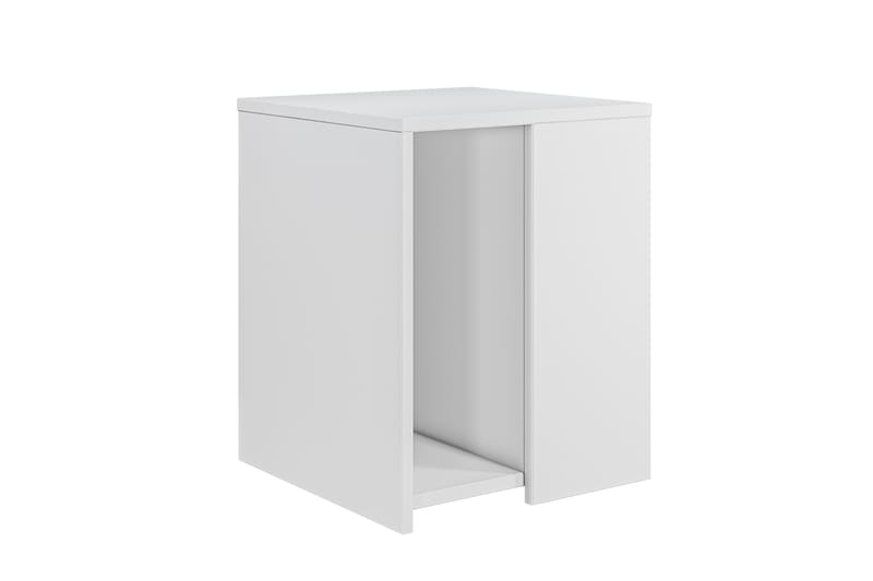 Mirrilnesh Sidebord 40 cm - Hvit - Lampebord & sidebord - Brettbord og småbord