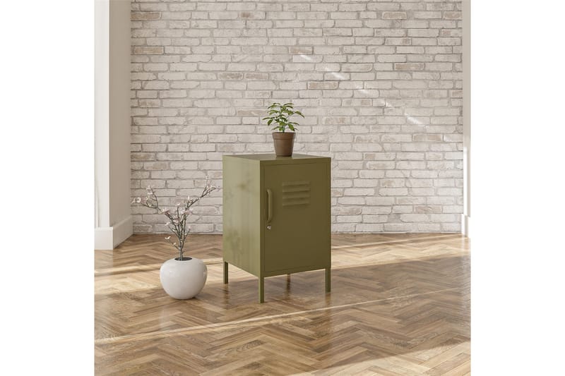 Moriah Sidebord 38x40 cm Olivengrønn - Dorel Home - Møbler - Bord - Avlastningsbord - Lampebord & sidebord