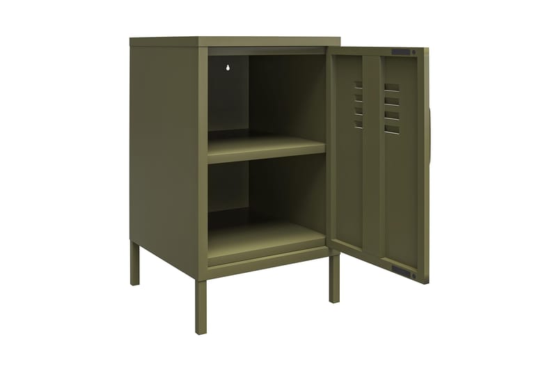 Moriah Sidebord 38x40 cm Olivengrønn - Dorel Home - Møbler - Bord - Avlastningsbord - Lampebord & sidebord