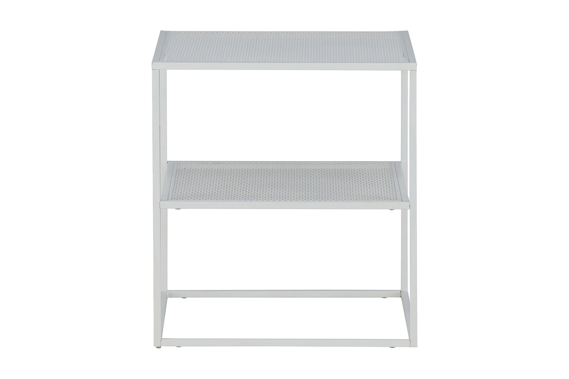 Netz Sidebord 55 cm - Hvid - Møbler - Bord - Avlastningsbord - Lampebord & sidebord
