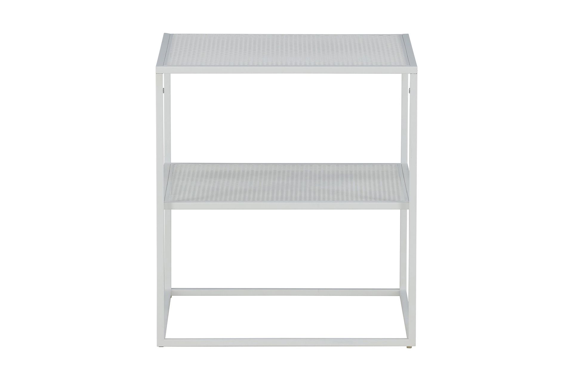 Netz Sidebord 55 cm - Hvid - Møbler - Bord - Avlastningsbord - Lampebord & sidebord