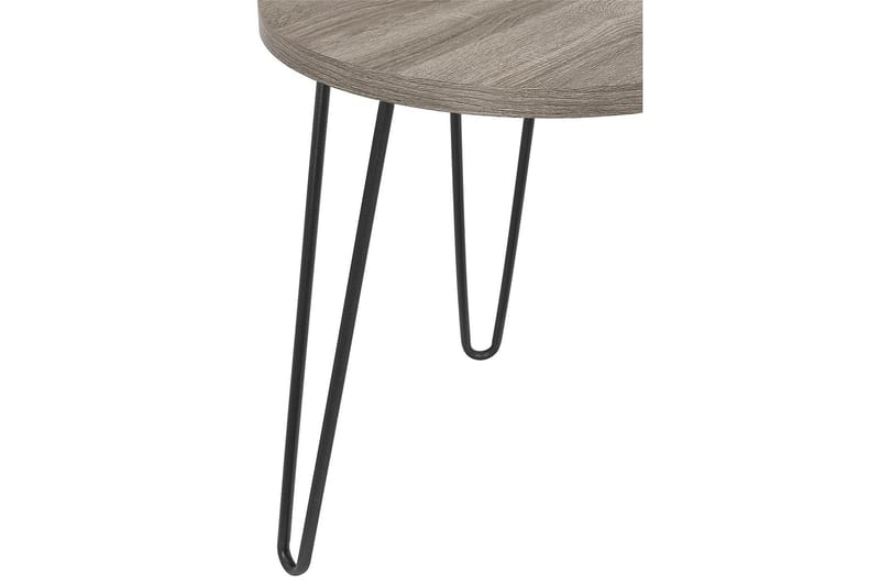 Owen Avlastningsbord 50 cm Grå - Dorel Home - Møbler - Bord - Avlastningsbord - Lampebord & sidebord