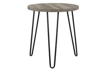 Owen Avlastningsbord 50 cm Grå - Dorel Home - Møbler - Bord - Avlastningsbord - Lampebord & sidebord