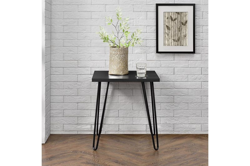 Owen Avlastningsbord 50 cm Svart - Dorel Home - Møbler - Bord - Avlastningsbord - Lampebord & sidebord