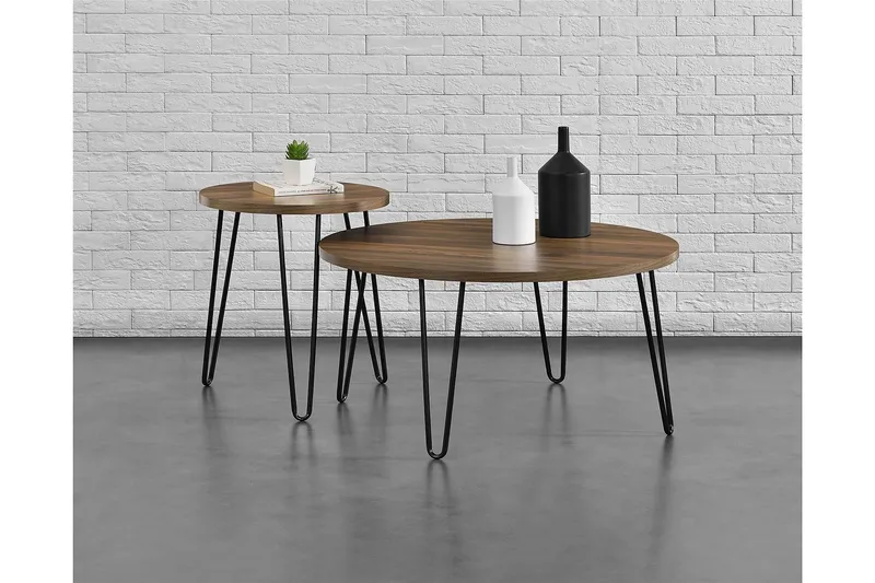 Owen Avlastningsbord 50 cm Tre - Dorel Home - Møbler - Bord - Avlastningsbord - Lampebord & sidebord