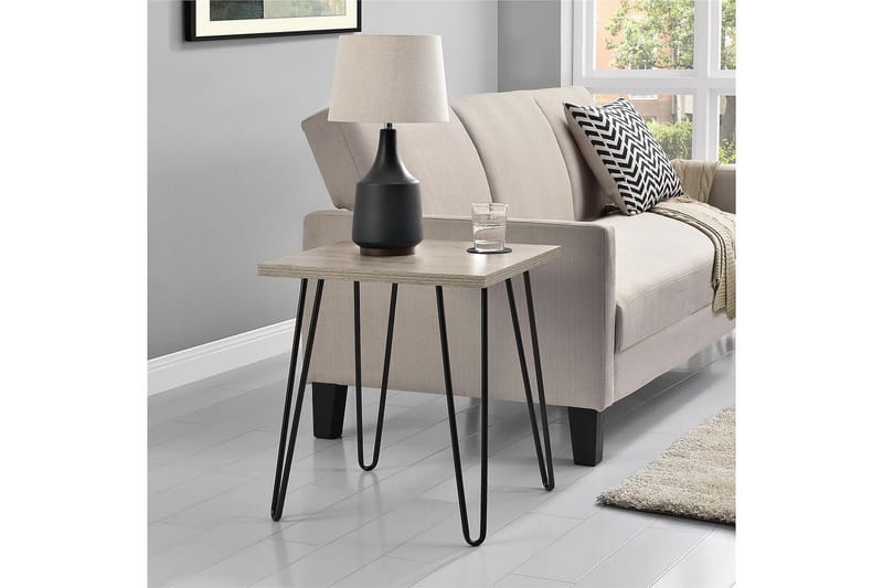 Owen Avlastningsbord 50 cm Tre/Natur - Dorel Home - Møbler - Bord - Avlastningsbord - Lampebord & sidebord