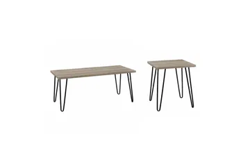 Owen Avlastningsbord 50 cm Tre/Natur - Dorel Home - Møbler - Bord - Avlastningsbord - Lampebord & sidebord