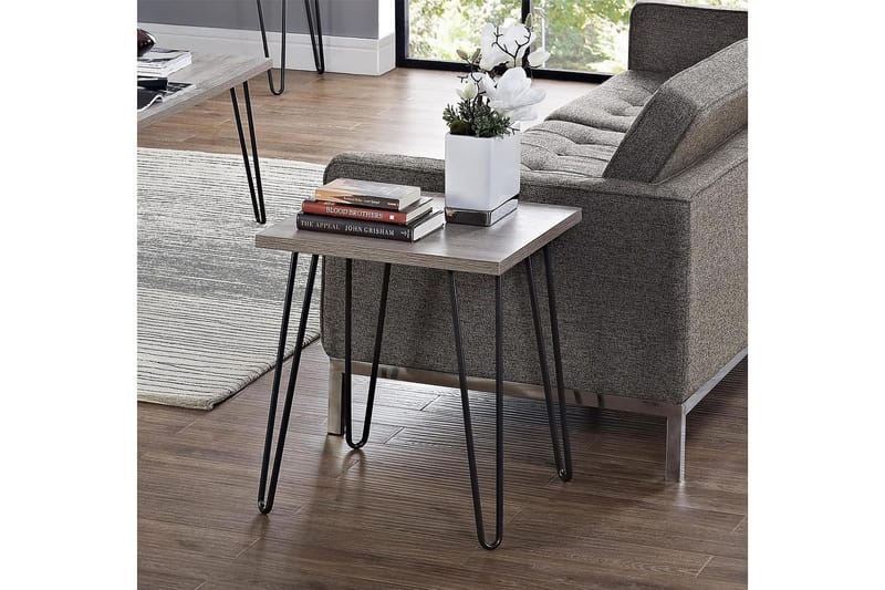 Owen Sidebord 50 cm Brun - Dorel Home - Møbler - Bord - Avlastningsbord - Lampebord & sidebord