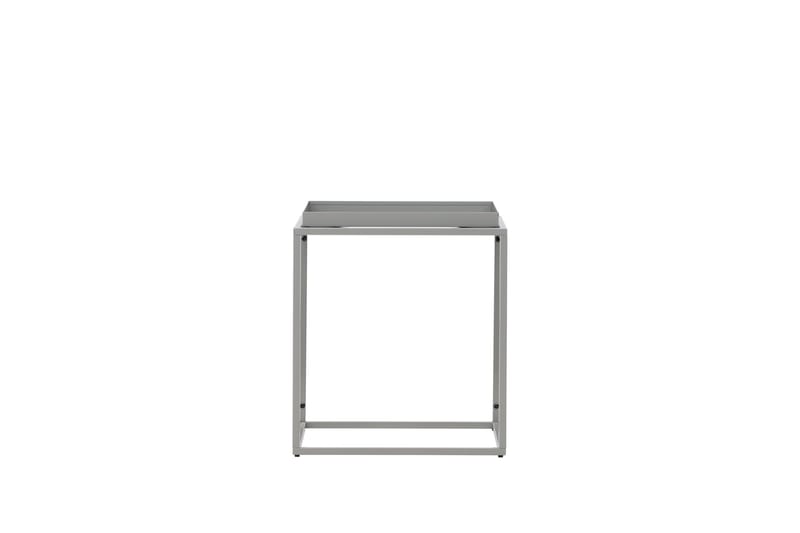 Porto Sidebord 45x45 cm - Mørkegrå - Møbler - Bord - Avlastningsbord - Lampebord & sidebord