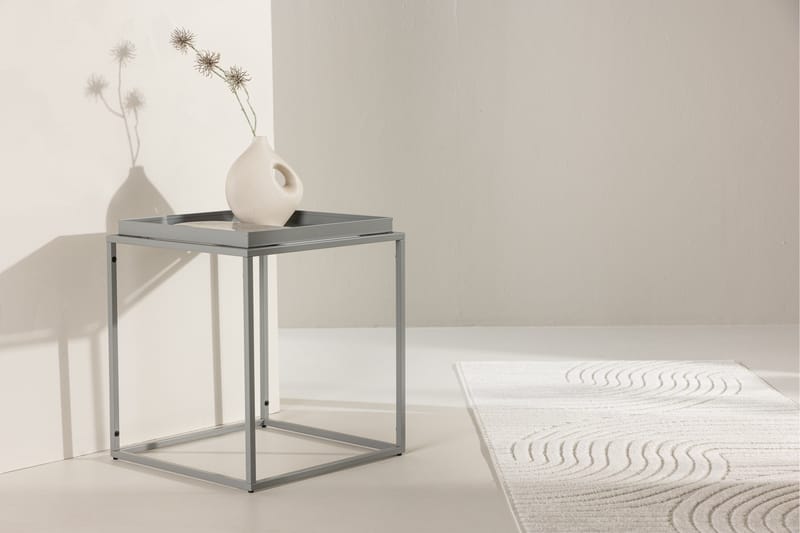 Porto Sidebord 45x45 cm - Mørkegrå - Møbler - Bord - Avlastningsbord - Lampebord & sidebord