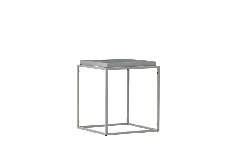 Porto Sidebord 45x45 cm - Mørkegrå - Møbler - Bord - Avlastningsbord - Lampebord & sidebord
