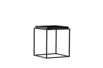 Porto Sidobord 45x45 cm - Svart - Møbler - Bord - Avlastningsbord - Lampebord & sidebord