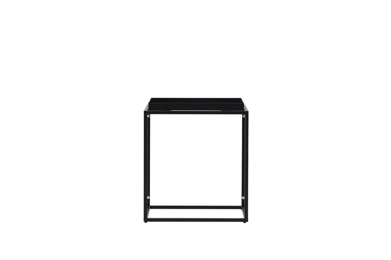 Porto Sidobord 45x45 cm - Svart - Møbler - Bord - Avlastningsbord - Lampebord & sidebord