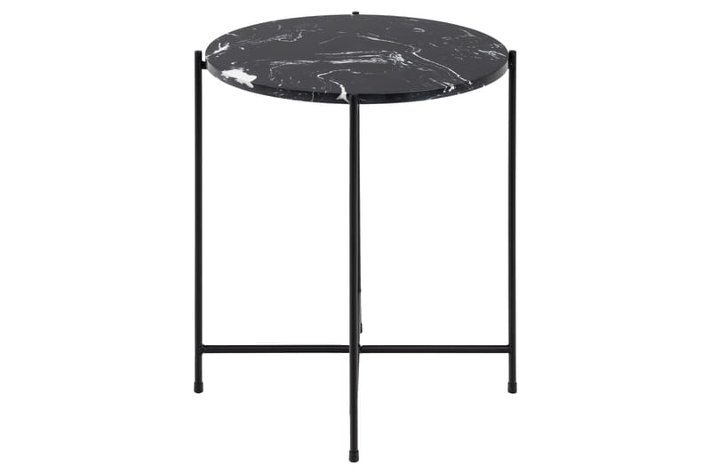 Sakchan Sidobord 42 cm Rund - Sort - Møbler - Bord - Avlastningsbord - Lampebord & sidebord
