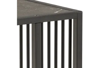 Saklani Sidebord 35x35 cm - Sort - Møbler - Bord - Avlastningsbord - Lampebord & sidebord