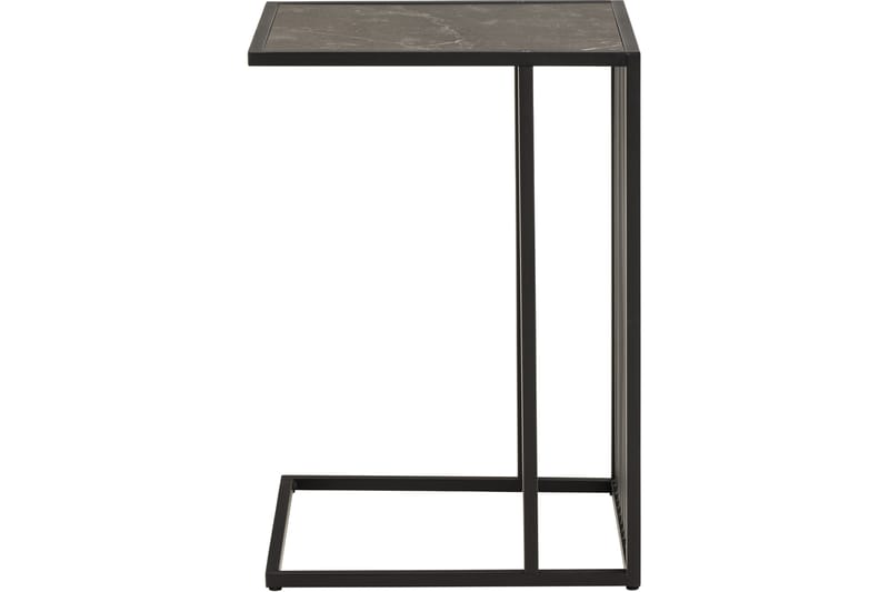 Saklani Sidebord 35x35 cm - Sort - Møbler - Bord - Avlastningsbord - Lampebord & sidebord
