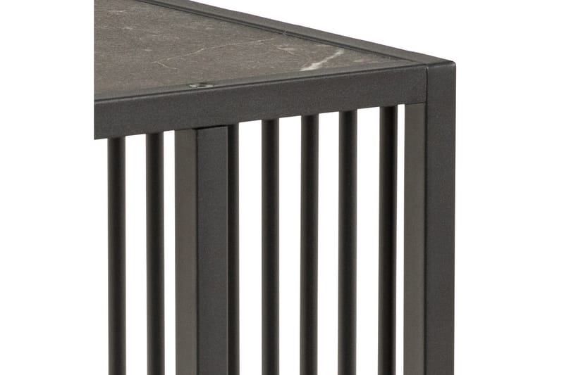 Saklani Sidebord 35x35 cm - Sort - Møbler - Bord - Avlastningsbord - Lampebord & sidebord