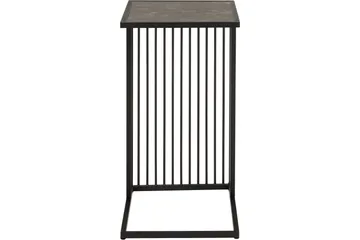 Saklani Sidebord 35x35 cm - Sort - Møbler - Bord - Avlastningsbord - Lampebord & sidebord