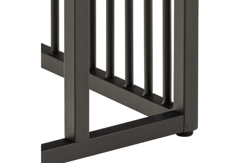 Saklani Sidebord 35x35 cm - Sort - Møbler - Bord - Avlastningsbord - Lampebord & sidebord