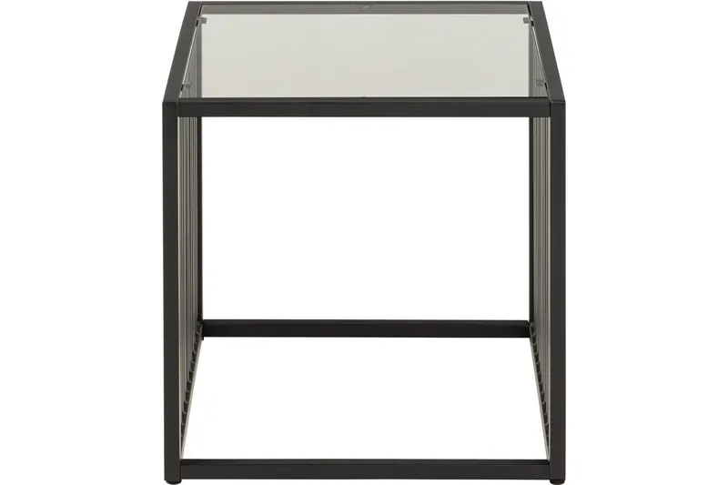 Saklani Sidobord 40x40 cm - Grå - Møbler - Bord - Avlastningsbord - Lampebord & sidebord