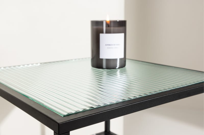 Sao Paulo Sidebord 40x40 cm - Svart - Møbler - Bord - Avlastningsbord - Lampebord & sidebord