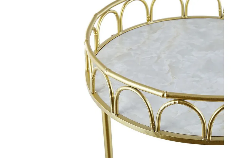 Shafter Serveringsvogn 48 cm - Gull - Møbler - Bord - Avlastningsbord - Lampebord & sidebord