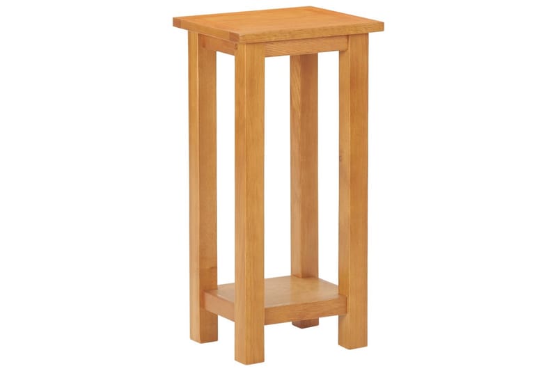 Sidebord 27x24x55 cm heltre eik & MDF - Møbler - Bord - Avlastningsbord - Lampebord & sidebord